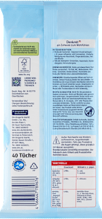 Desinfektionstücher für Flächen  Denkmit