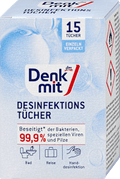 Desinfektionstücher, Reisegröße Denkmit