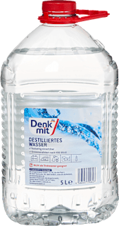 Destilliertes Wasser Denkmit