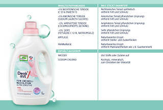 Fein-& Wollwaschmittel Lotion Ultra Sensitive Denkmit