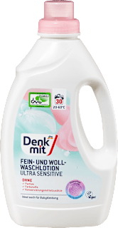 Fein-& Wollwaschmittel Lotion Ultra Sensitive Denkmit