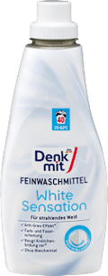 Feinwaschmittel White Sensation flüssig  Denkmit