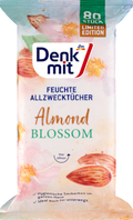 Feuchte Allzwecktücher Almond Blossom Denkmit