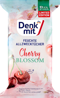 Feuchte Allzwecktücher Cherry Blossom Denkmit