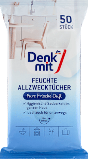 Feuchte Allzwecktücher Pure Frische Denkmit