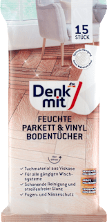 Feuchte Bodentücher Parkett & Vinyl Denkmit