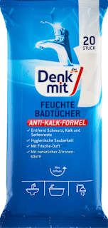 Feuchte Reinigungstücher Bad Denkmit