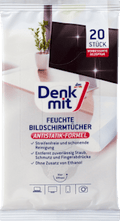 Feuchte Reinigungstücher für Bildschirm Denkmit