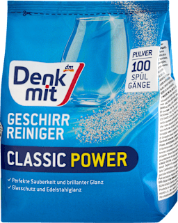 Geschirrspülmittel Pulver Classic Denkmit