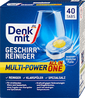 Geschirrspülmittel-Tabs Multi-Power Denkmit