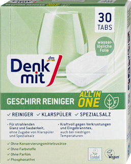 Geschirrspülmittel-Tabs  Denkmit