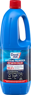 Hygienereiniger mit Aktiv-Chlor Denkmit