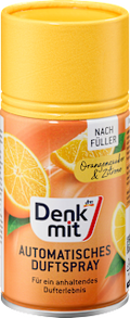 Lufterfrischer Automatisches Duftspray Orangenzauber & Zitrone Nachfüllpack Denkmit