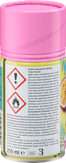 Lufterfrischer Automatisches Duftspray Tropical Paradise Nachfüllpack Denkmit