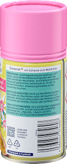 Lufterfrischer Automatisches Duftspray Tropical Paradise Nachfüllpack Denkmit