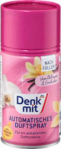 Lufterfrischer Automatisches Duftspray Vanille & Orchidee Nachfüllpack Denkmit