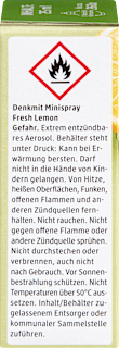Lufterfrischer Minispray Fresh Lemon Nachfüllpack Denkmit