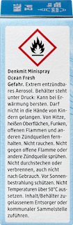 Lufterfrischer Minispray Ocean Fresh Nachfüllpack Denkmit