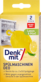Spülmaschinen-Deo, Lemon&Mint Denkmit