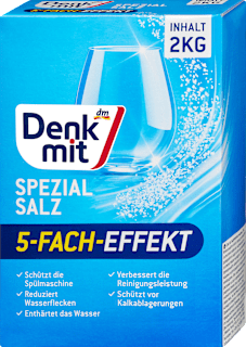 Spülmaschinen-Salz Spezialsalz Denkmit