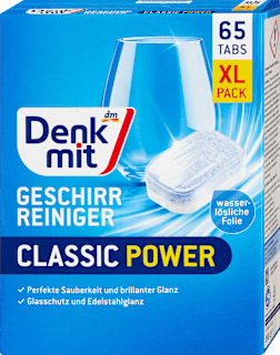 Spülmaschinen-Tabs Classic Denkmit