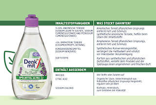 Spülmittel Ultra Pro Climate Lavendel  Denkmit