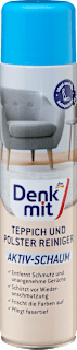 Teppich & Polsterreiniger mit Aktivschaum Denkmit