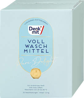 Vollwaschmittel Pulver Pure Delight Denkmit
