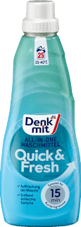 Waschmittel All-in-One Quick & Fresh Denkmit