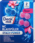 WC-Blauspüler Flower Denkmit
