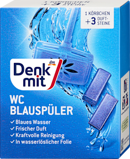 WC-Blauspüler Denkmit
