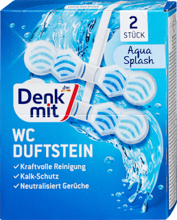 WC Duftstein Aqua Splash Denkmit