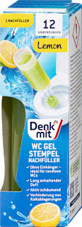 WC-Reiniger Gel Stempel Lemon Nachfüllpack 1 St Denkmit