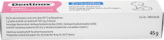 Zinksalbe  Dentinox