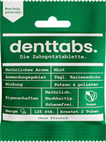 Zahnputztabletten fluoridfrei DENTTABS