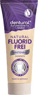 Zahnpasta Natural fluoridfrei Whitening dentural
