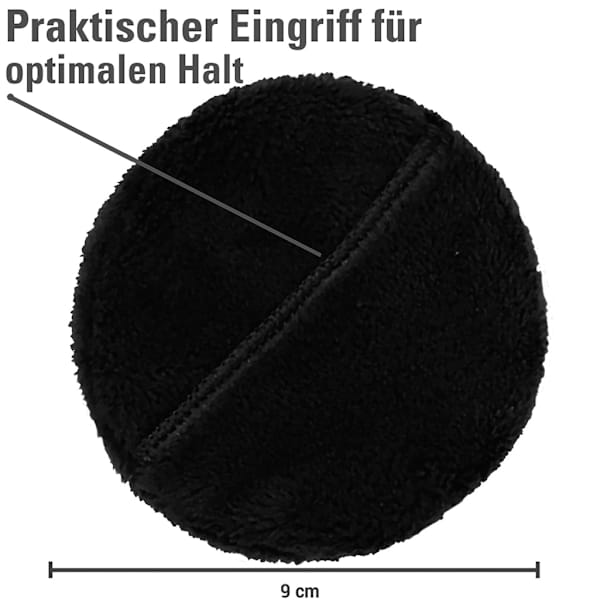 MakeUp Radierer Pad Schwarz  Der original MakeUp Radierer