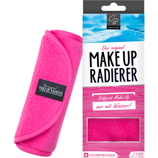 MakeUp Radierer Tuch Pink Der original MakeUp Radierer