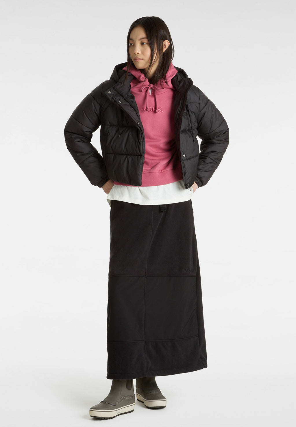 Vans HILLGATE CROPPED PUFFER