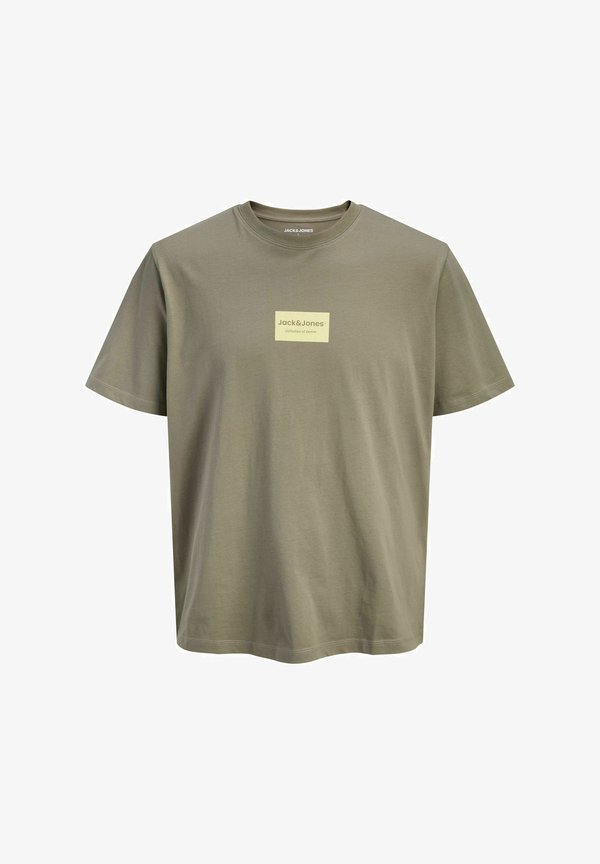 Jack & Jones T- - Print T-shirt - vetiver