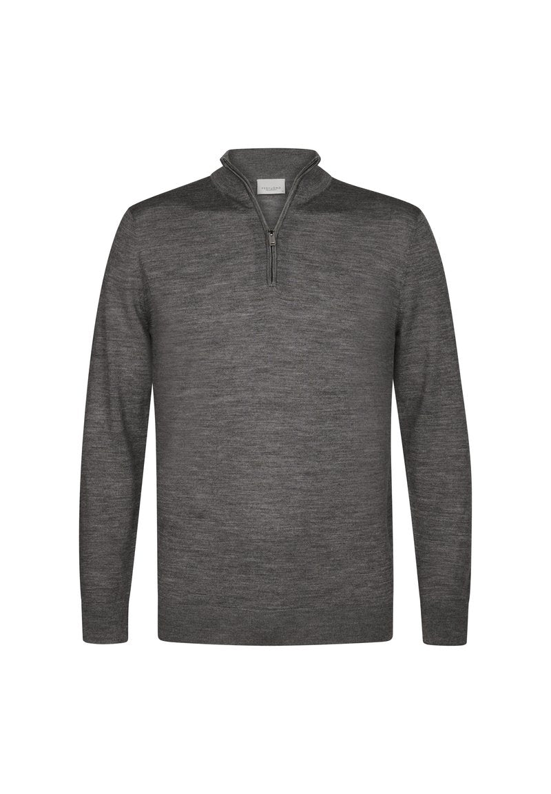 THE MERINO HALF ZIP Media 1