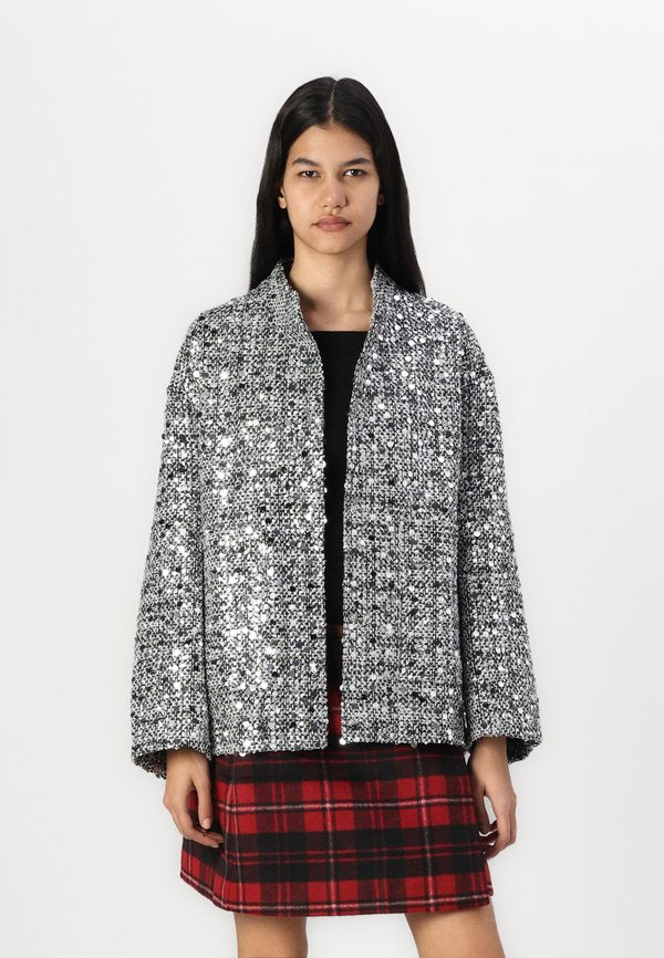 ONLY Bomber ONLQUINN Bomber - Light jacket - silver