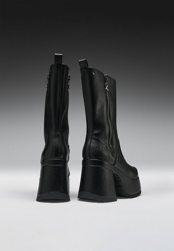 Koi Footwear HALCYON CHUNKY HEELED BOOTS
