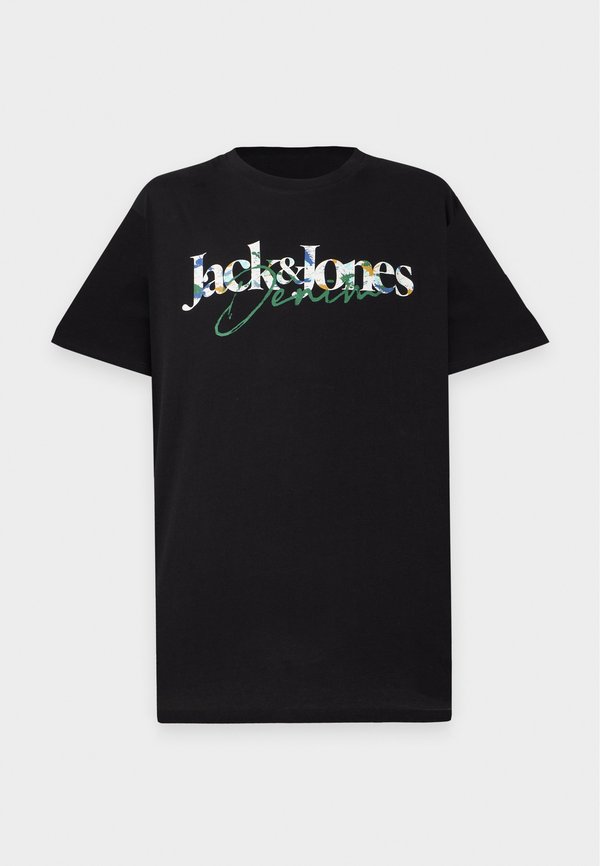 Jack & Jones JJTOM TEE CREW NECK - Print T-shirt - black