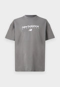 New Balance LINEAR GRAPHIC - Print T-shirt - castlerock