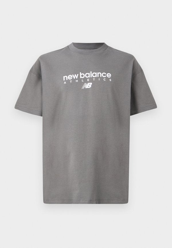New Balance LINEAR GRAPHIC - Print T-shirt - castlerock