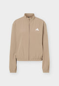 adidas Performance WORKOUT ESSENTIALS 3-STRIPES WOVEN WARM UP JACKET - Training jacket - khaki six/white