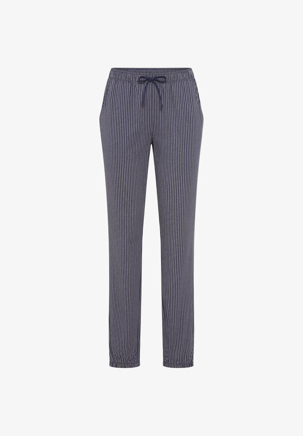 s.Oliver S.OLIVER PYJAMAHOSE - Pyjama bottoms - dunkelblau-gestreift