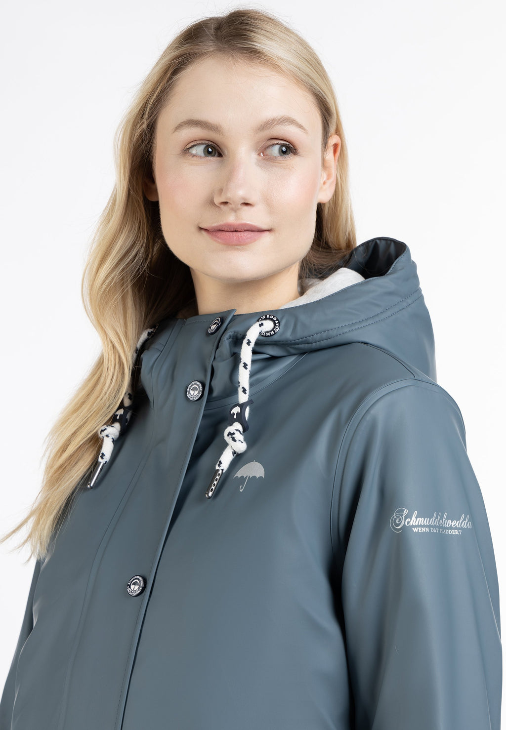 Schmuddelwedda SCHMUDDELWEDDA REGENJACKE MIT WATTIERUNG STORMCLOUD