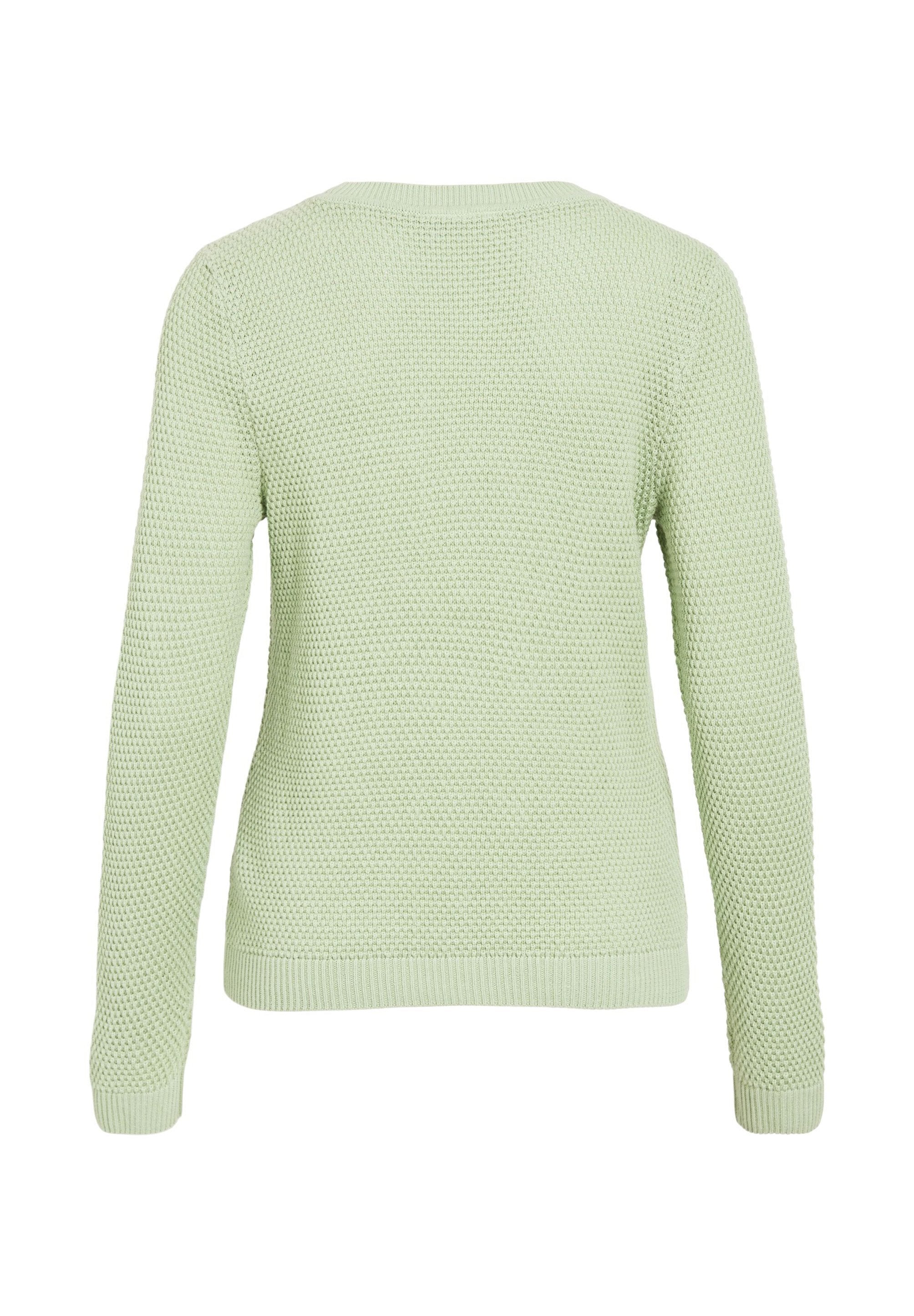 VILA VIDALO O-NECK L/S KNIT TOP- NOOS